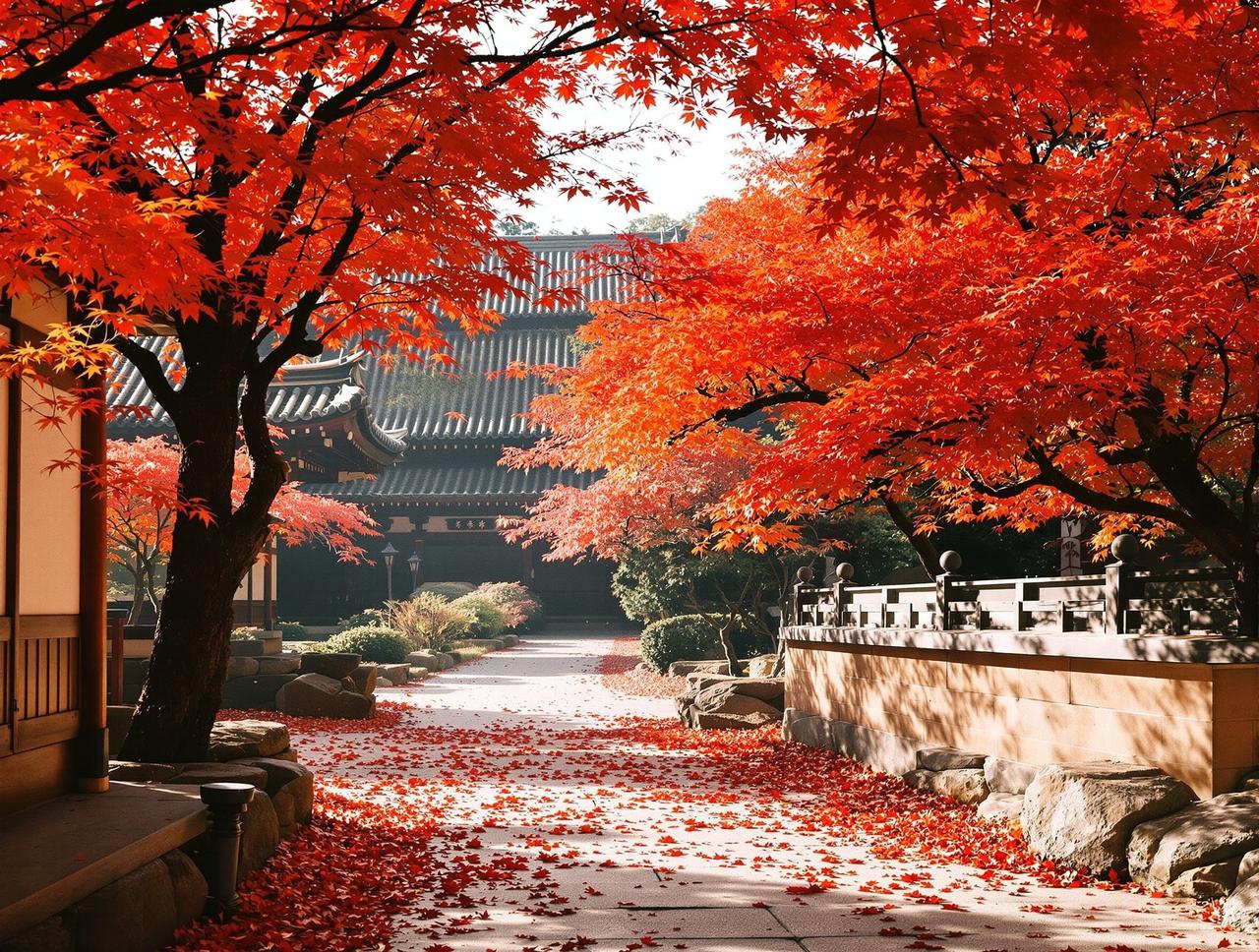 京都枫叶季：一座古都的秋妆 - 红桃影视蜜心手记